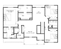 Second Floor Bedroom Plan Image